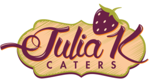 A logo for a restaurant called tulia tree caters.